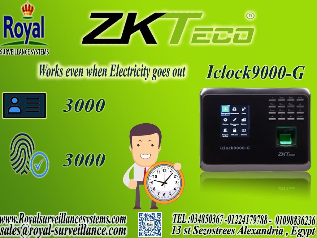  جهاز حضور و انصراف Iclock9000-G by ZKTEco في اسكندرية