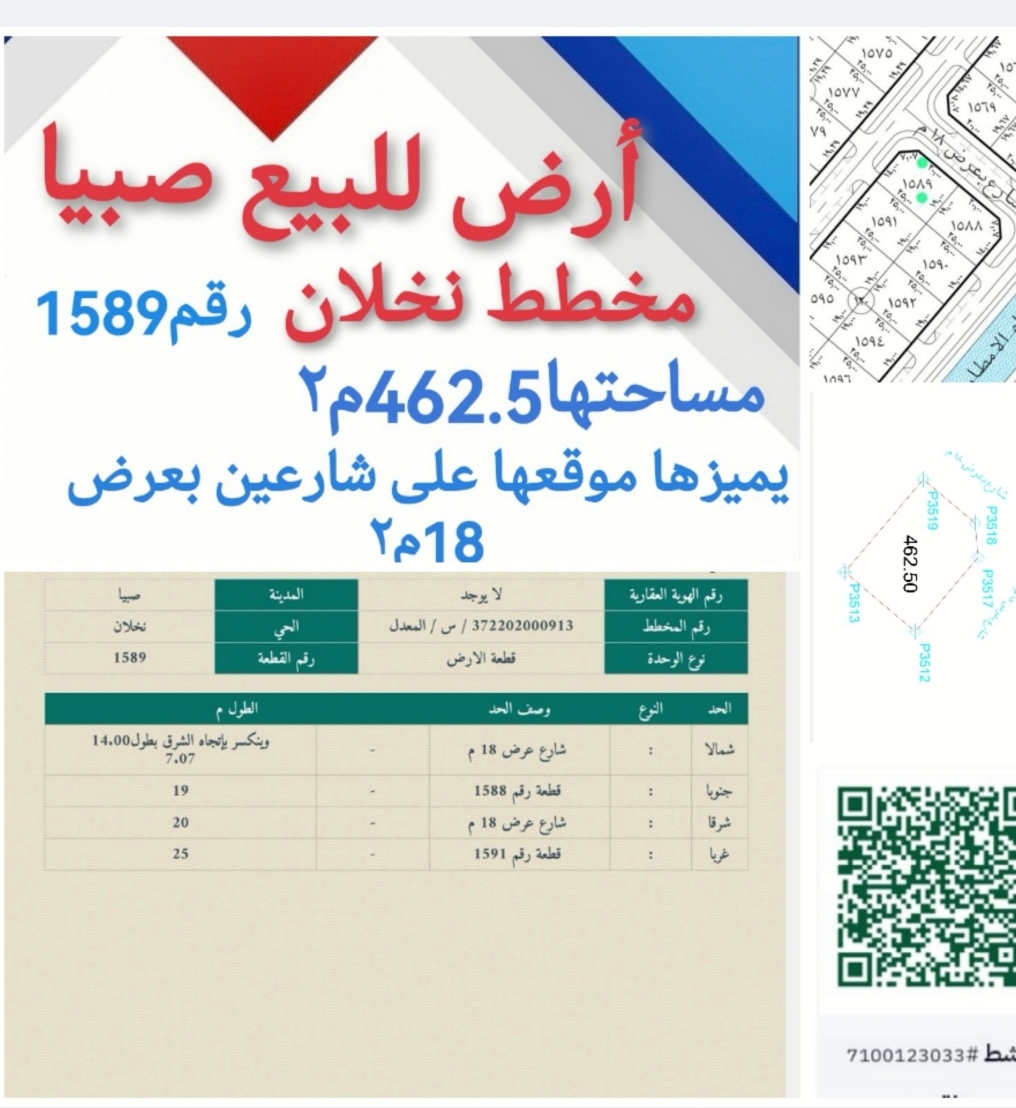 روضة نخلان صبيا اسكان نخلان ارض للبيع صبيا الرض للبيع نخلان تقبل البنك شراء والتمويل العقاري 