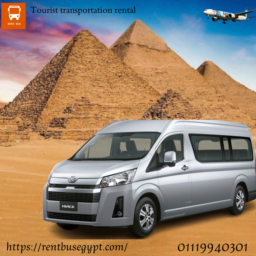 “Enjoy a tour of Luxor temples on a Toyota Hiace bus”//“Enjoy a tour of Luxor temples on a Toyota Hi