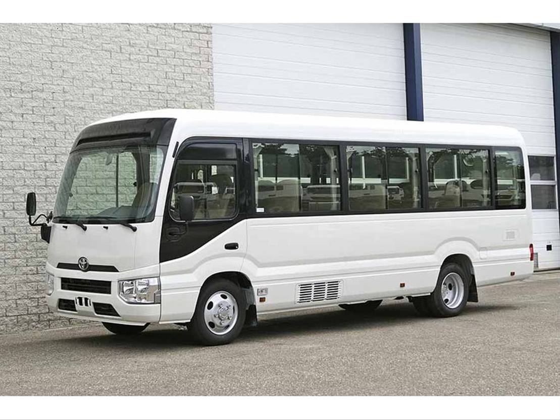 Toyota Coaster Rental - The Perfect Solution for Group Transportation from Rent Bus with New Year's 