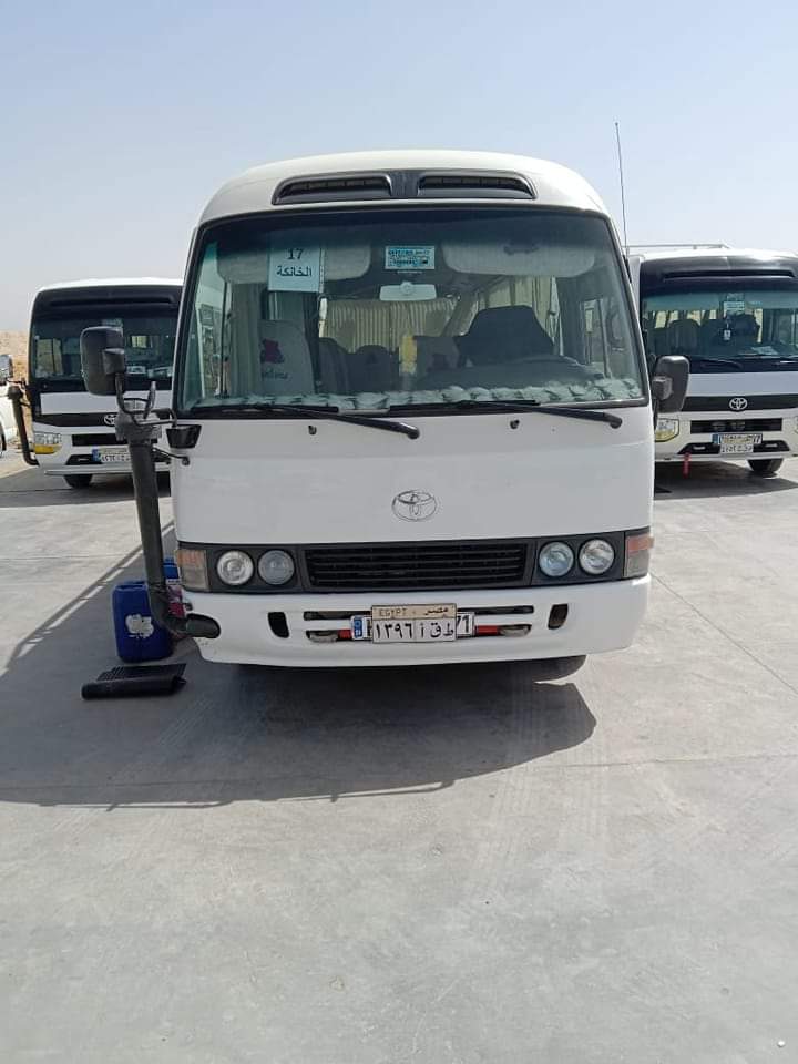 Rent a Toyota Coaster for your Marsa Alam trips: the perfect blend of comfort and luxury