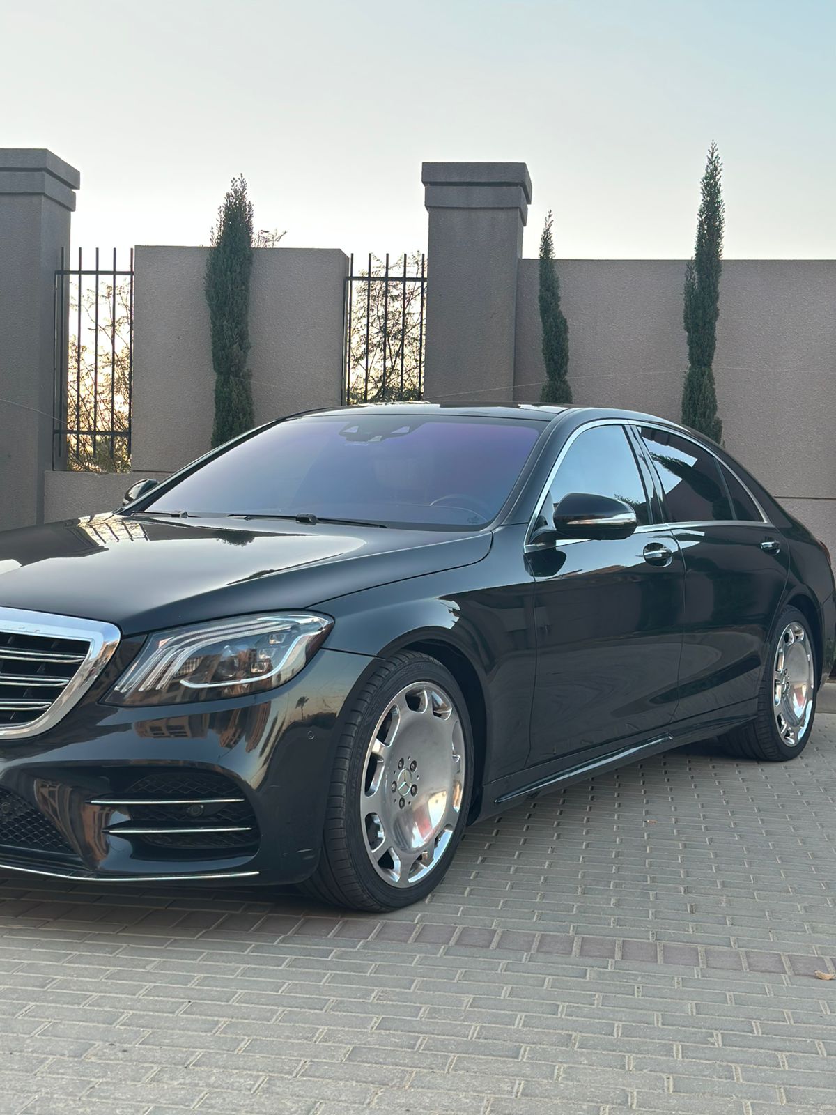 Mercedes S450 with Professional Driver for Elegant and Smooth Journeys Anywhere.