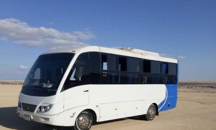 Egypt's Mitsubishi 28-seater bus rental is the perfect choice