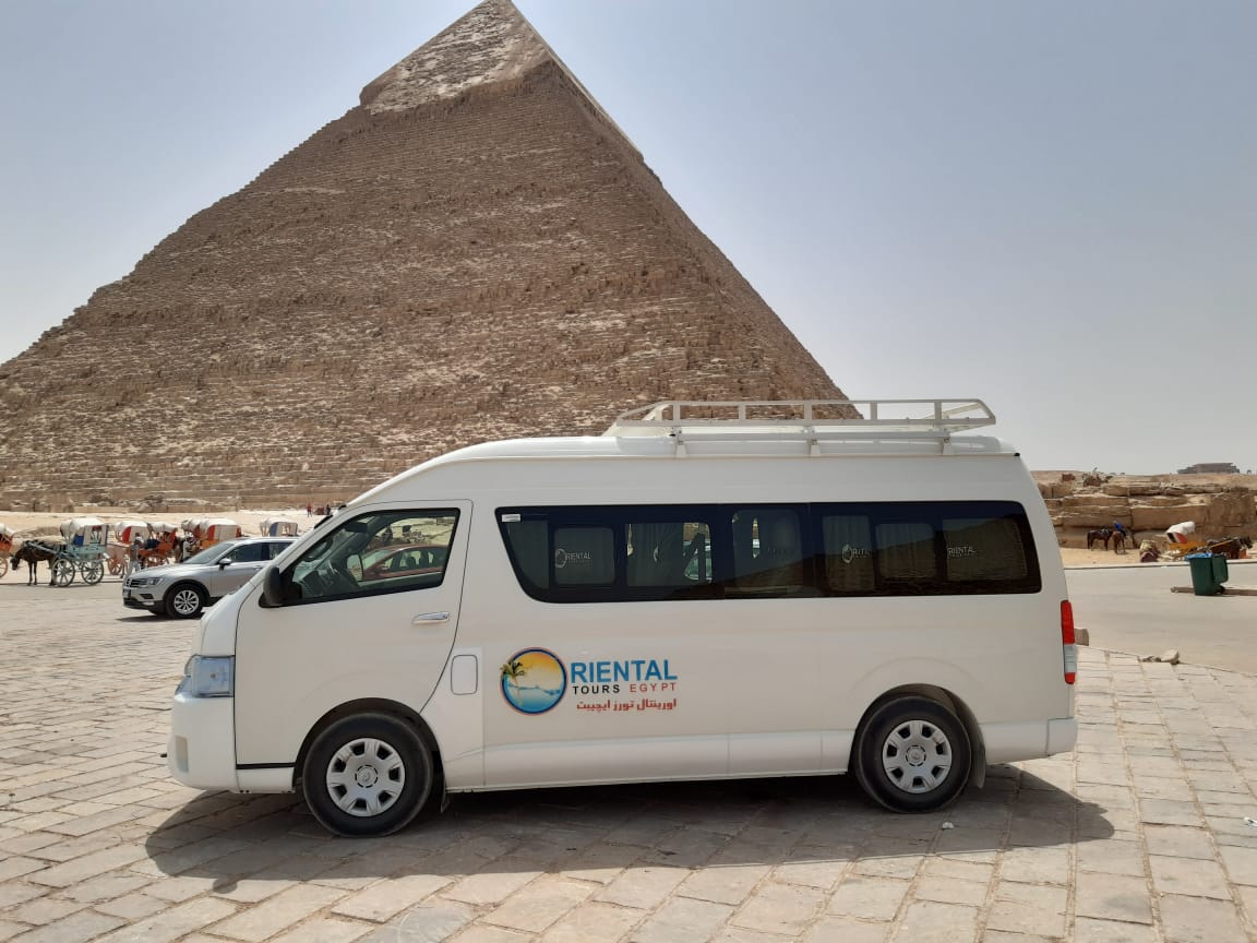 "Toyota Hiace Minibus with Chauffeur for Airport Transfers and Sightseeing Tours"