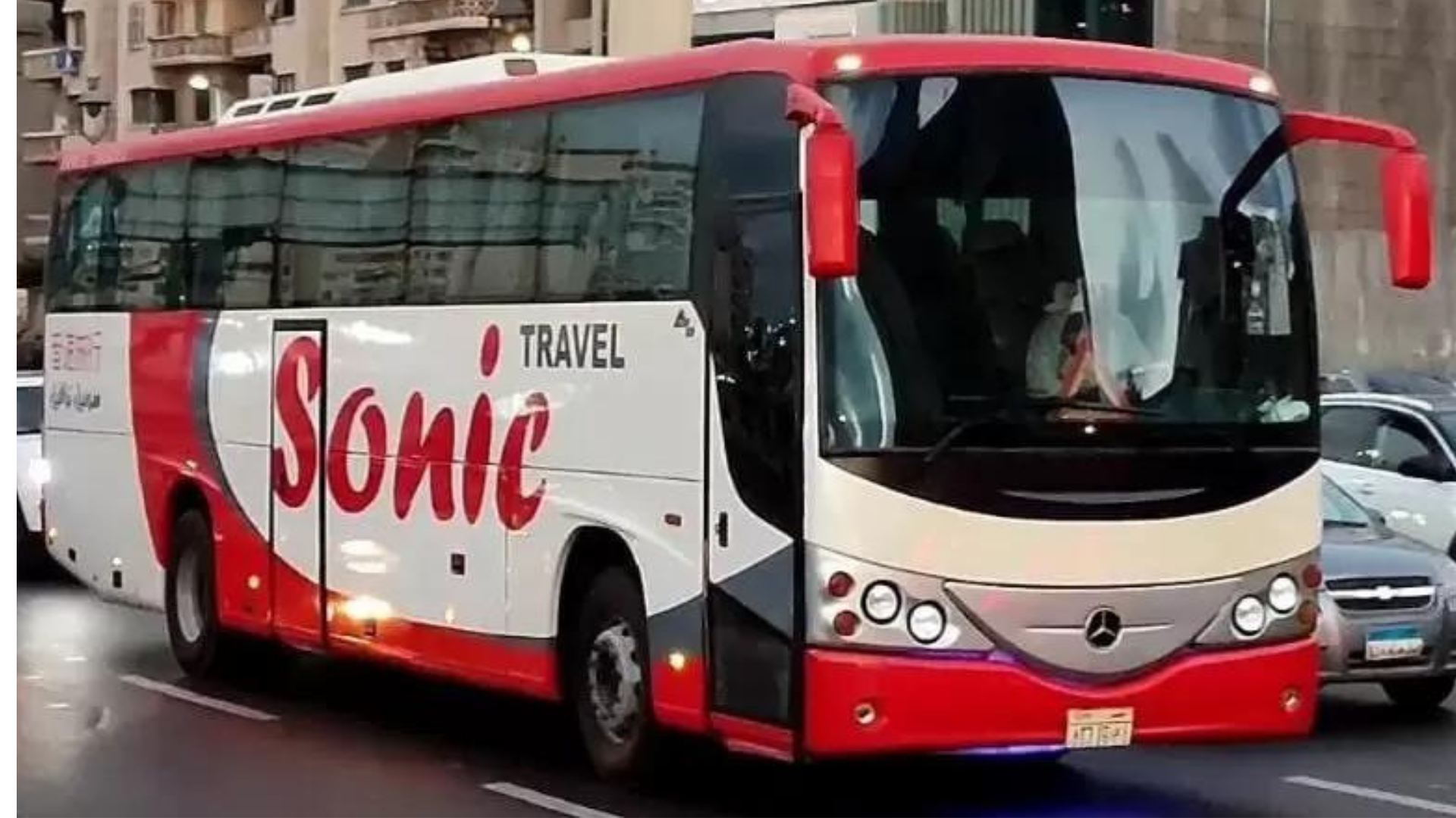 Luxury 50-passenger bus trip from Sharm Tourist Car with great offers and discounts