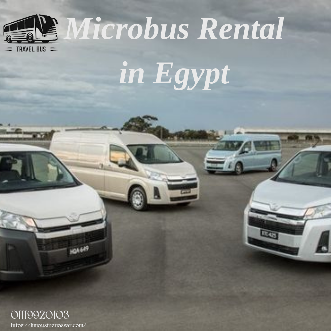 Spacious Toyota Hiace microbus rental in Egypt! | tourist transport